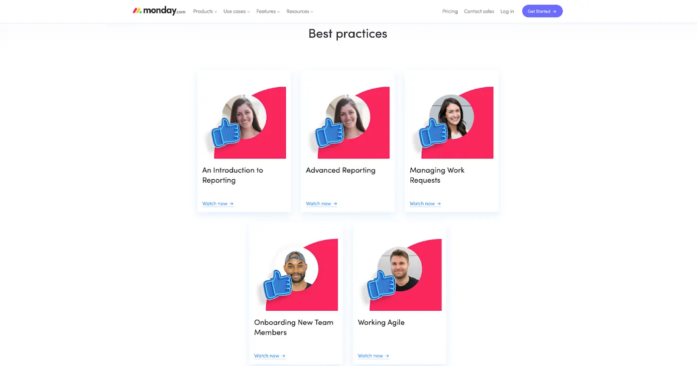 Monday best practice webinar
